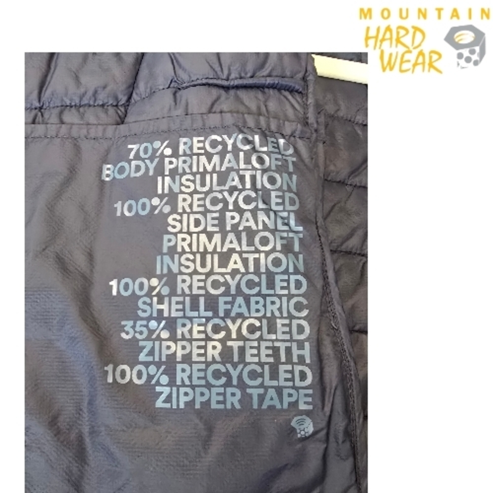 MOUNTAIN HARDWEAR Ghost Shadow Vest. Women's Large Green - Picture 3 of 10